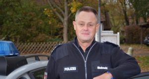 Andreas Ehebrecht ist der neue Elb-Sheriff in Marschacht. Foto: Polizei
