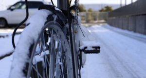 Fahrrad im Winter. Foto: Symbolbild