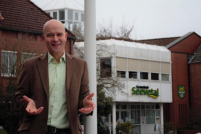 Thilo Bock kandidiert für die Grünen als Bürgermeisterkandidat. Foto: ein