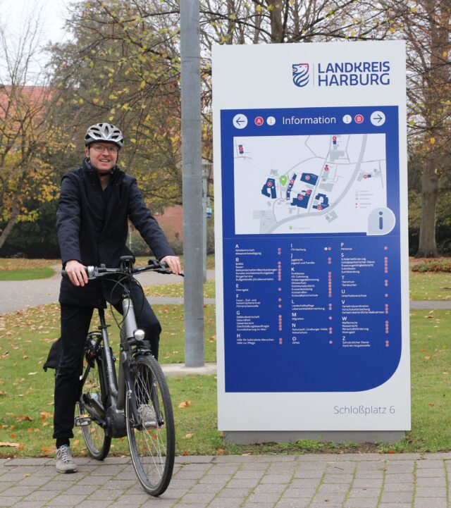 Tobias Schmauder freut sich auf die Teilnahme am Stadtradeln – und ruft dazu auf, sich ebenfalls zu beteiligen. Foto: Landkreis Harburg