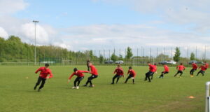 Training des Landesligateams im Sportzentrum Seevetal. Foto: Jens Werner