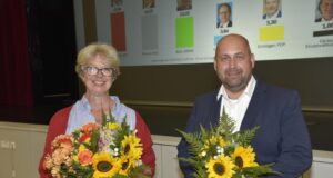 Stichwahl: Emily Weede (CDU) gegen Manfred Eertmoed (SPD). Foto: Hamann