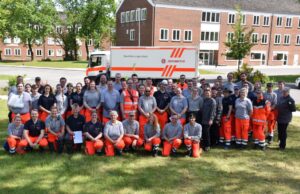 65 ehrenamtlich Helfende der Johanniter im Regionalverband Harburg nahmen am Ausbildungswochenende teil. Foto: Johanniter