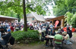 Der Tag des offfenen Denkmals an der Wassermühle Karoxbostel. Foto: Wassermühle Karoxbostel